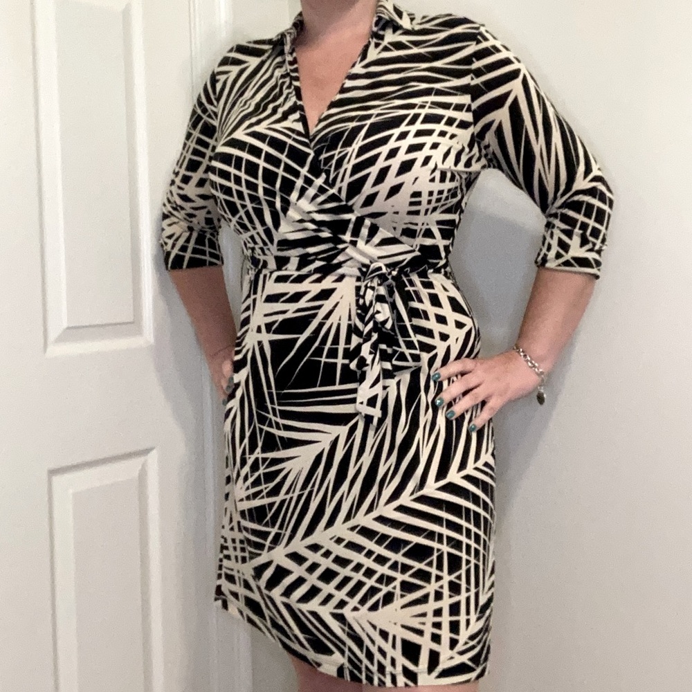 Faux Wrap dress by SOHO